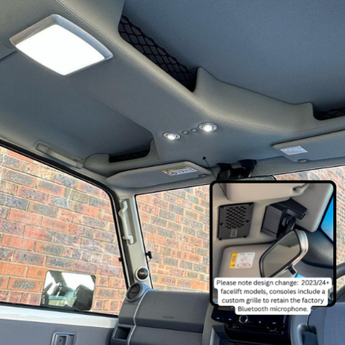 T SHAPE ROOF CONSOLE 79 SERIES DUAL CAB & 76 WAGON - SUITS 2023+ MODELS