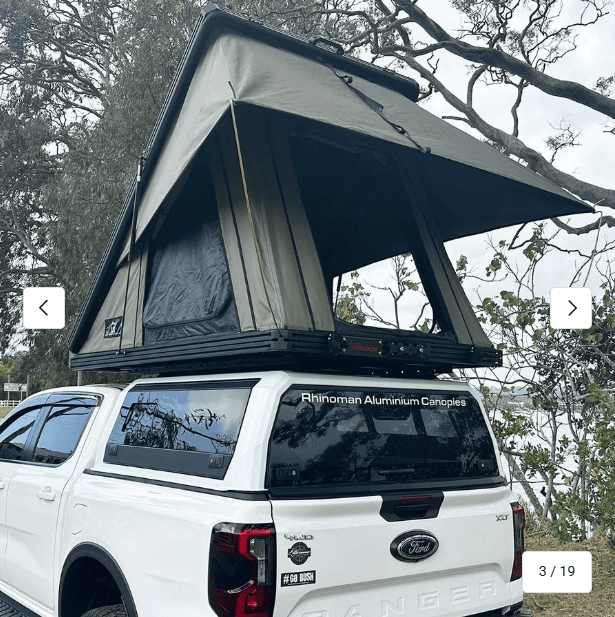 THE BUSH COMPANY | LX27 Clamshell Rooftop Tent - Gen2 | M4C THE BUSH COMPANY | LX27 Clamshell Rooftop Tent - Gen2